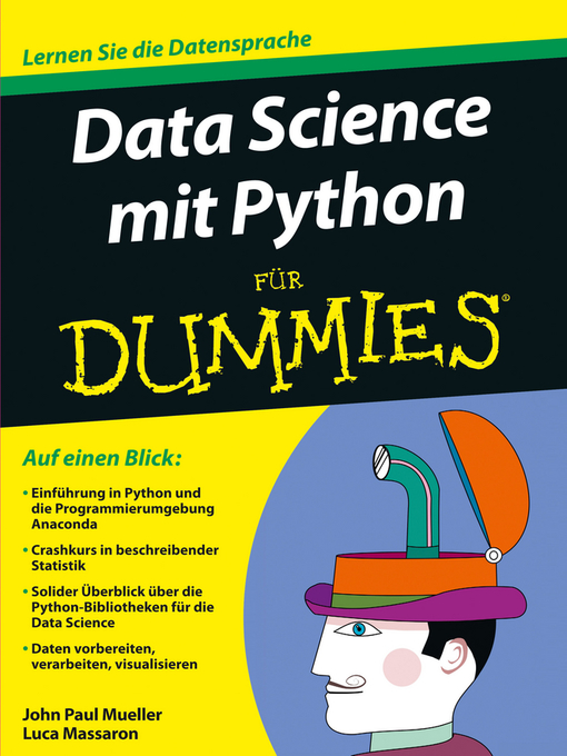 Cover image for Data Science mit Python für Dummies